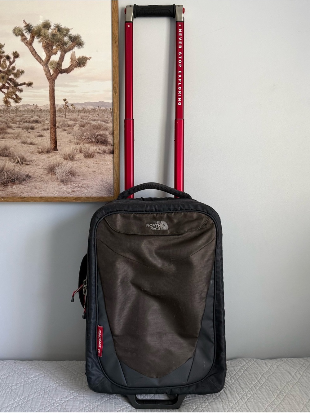 The North Face TNF Sidetrack 19” Rolling Carry-On Bag